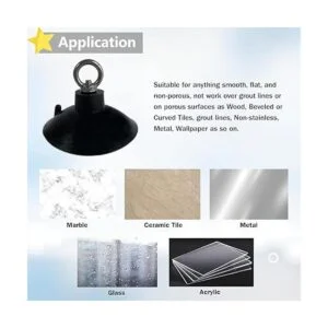 Correa de baño para perros con ventosa pesada correa de_5