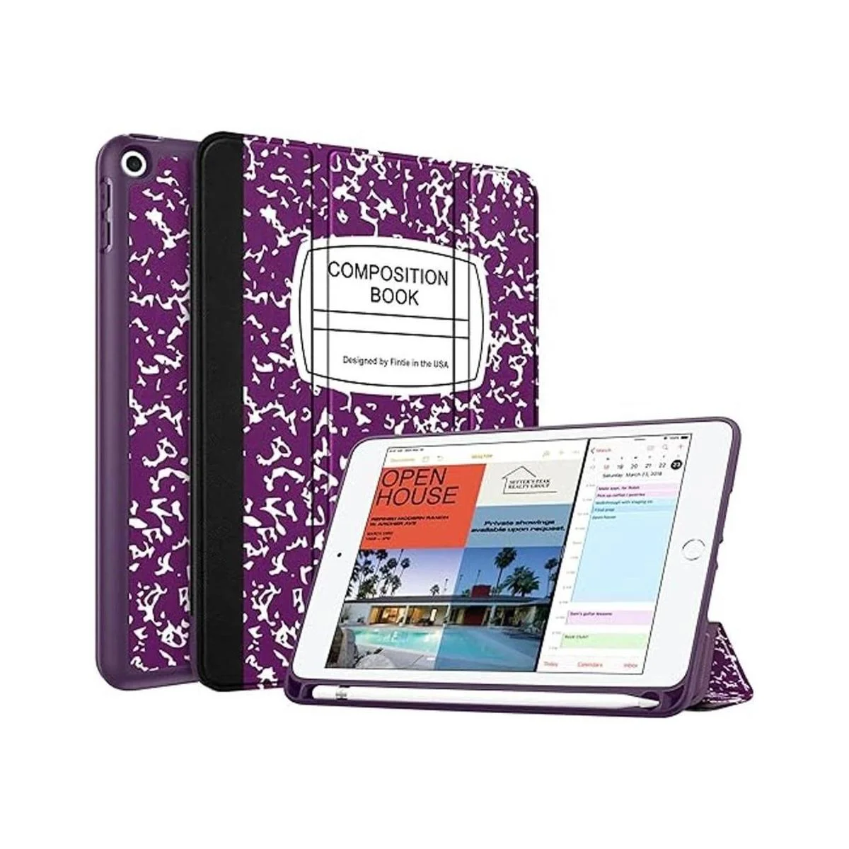 Fintie Funda con soporte para lápices para iPad Mini 5_1