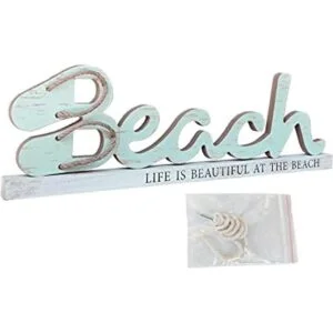 Letrero de playa para colgar en la pared decoración_1