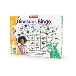 The Learning Journey Match It Bingo Dinosaurios Sight_3
