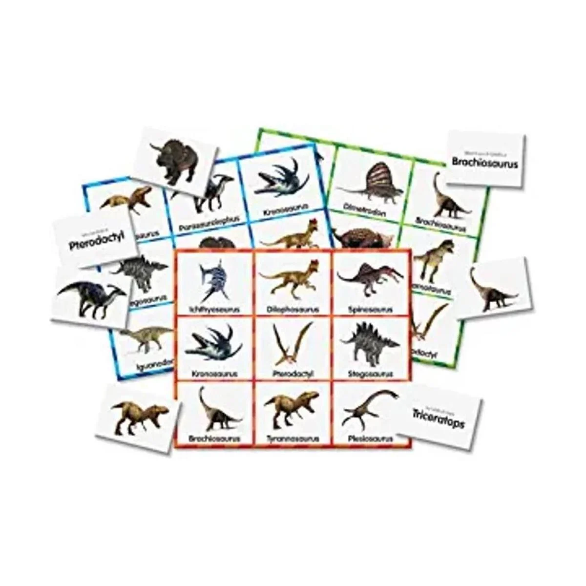 The Learning Journey Match It Bingo Dinosaurios Sight_1