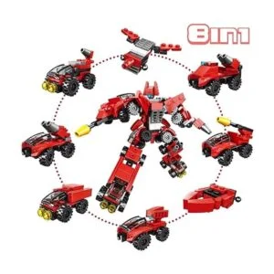 Tarjetas del día de San Valentín con bloques de_5