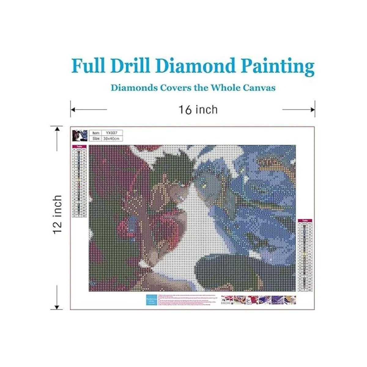 SaxSauly Kits de pintura de diamantes 5D de anime por_3