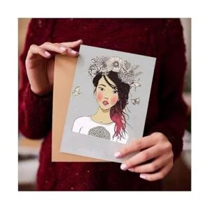 AZSG Pretty Girls Sellos transparentes para manualidades_3