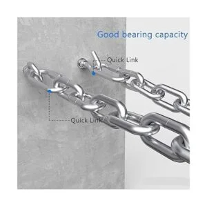 Conector de cadena de enlace rápido de acero inoxidable_5