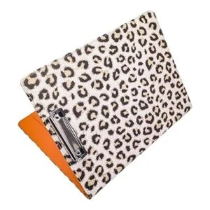 Portapapeles portapapeles con almacenamiento de cuero para_5