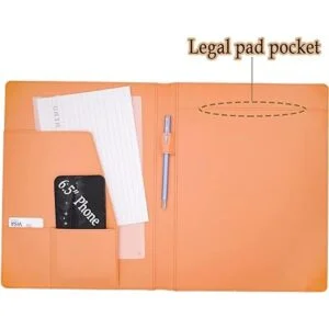 Portapapeles portapapeles con almacenamiento de cuero para_3