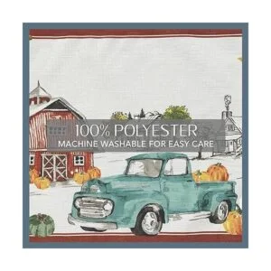 Elrene Home Fashions Farm Fresh Pumpkin Truck Servilletas_4