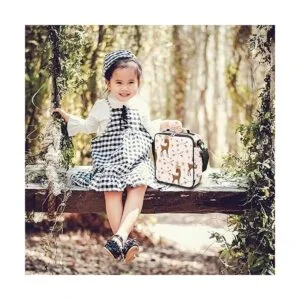 Fiambrera de ciervo animal para niños bolsa de almuerzo_5