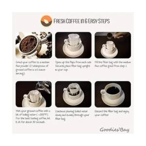 Bolsa de papel de filtro de café 100 unidades_3