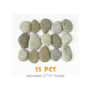 DALTACK 15 rocas grandes para pintar rocas de río para_2