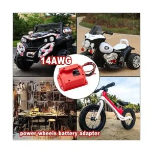 Adaptador para Power Wheel para batería Milwaukee M18 de_4