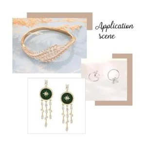 PH Pandahall 100 piezas de 6 tamaños con forma de ojo de_7