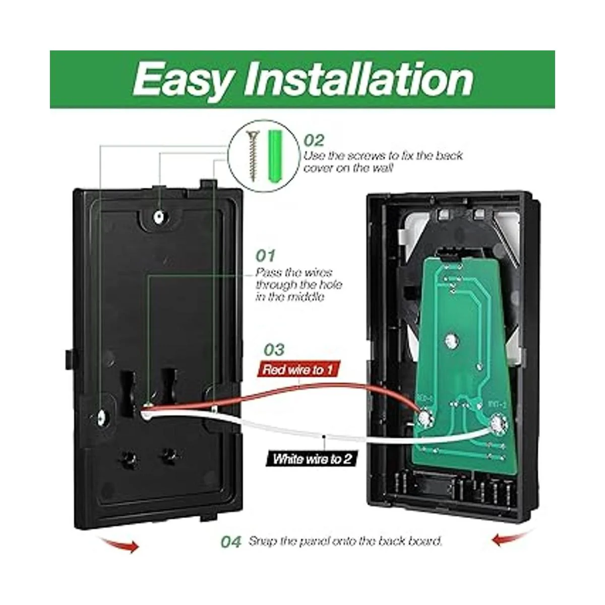 Panel de control multifunción panel de repuesto con_4