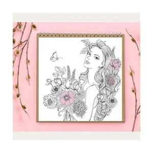 AZSG Pretty Girls Sellos transparentes para manualidades_5