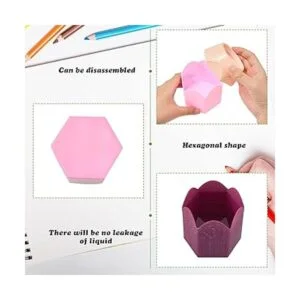 2 soportes para lápices en forma de lápiz organizador de_3