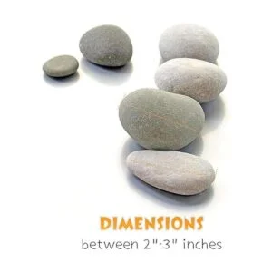 DALTACK 15 rocas grandes para pintar rocas de río para_3