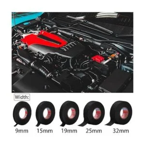 5 piezas de arnés de alambre automotriz cinta de tela de_2