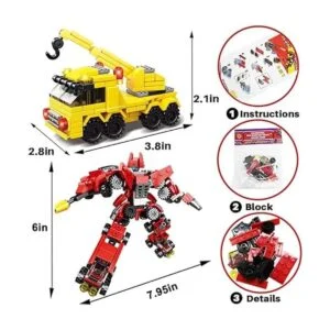 Tarjetas del día de San Valentín con bloques de_6