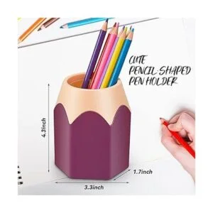 2 soportes para lápices en forma de lápiz organizador de_2