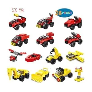 Tarjetas del día de San Valentín con bloques de_3