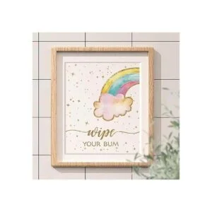 Decoración de baño de unicornio divertido unicornio_5