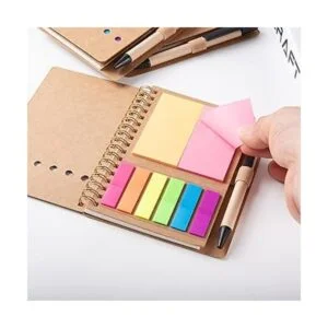 WILFANS Paquete de 3 almohadillas en espiral para cuaderno_5