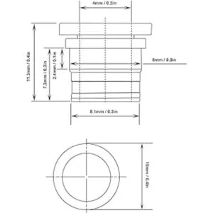 Juego de 50 cabezales de conector de válvula neumática_2