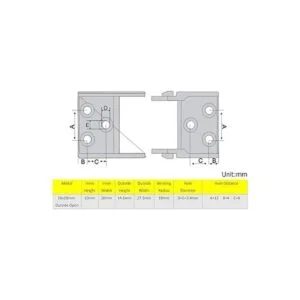 Zeberoxyz 0.394 x 0.787 in de longitud de la cadena de_2