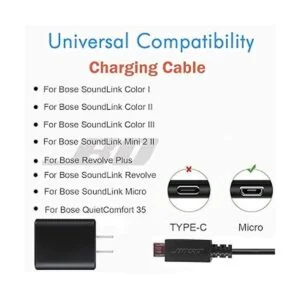 Cable de carga de repuesto para Bose SoundLink Color I_3