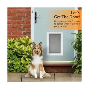 AMZOO Solapa de repuesto para puerta de perromascota_5