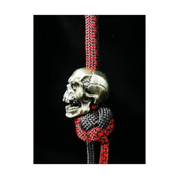 Cuentas de calavera original de latón antiguo accesorios_2