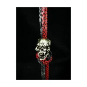Cuentas de calavera original de latón antiguo accesorios_3
