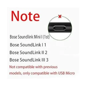 Cable de carga de repuesto para Bose SoundLink Color I_2