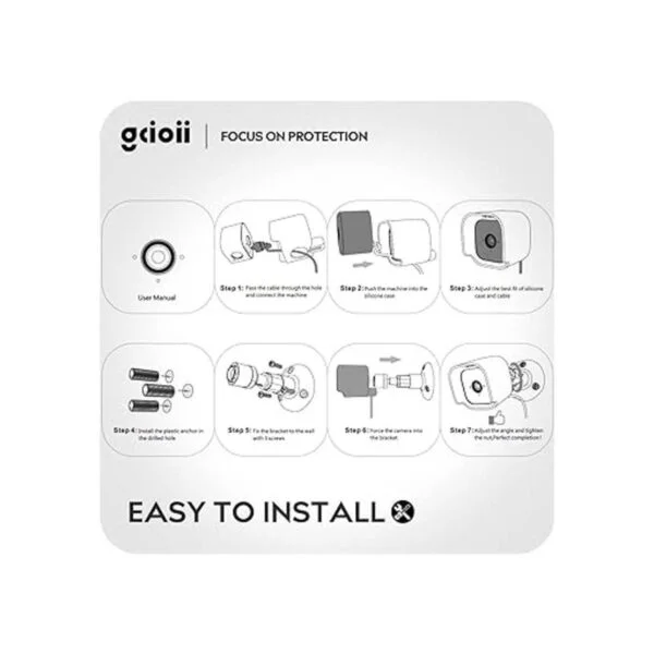 Blink Soporte de pared para mini cámara con funda_7
