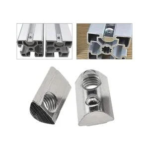 4040 Series M8 T Tuercas de ranura Rollin Spring Ball_5