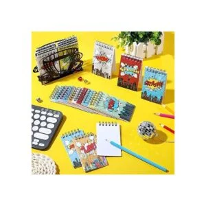 Containlol Paquete de 24 mini cuadernos suministros de_4