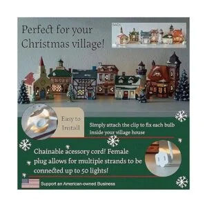 Cable de accesorios LED con tres bombillas cable de 9.8_5