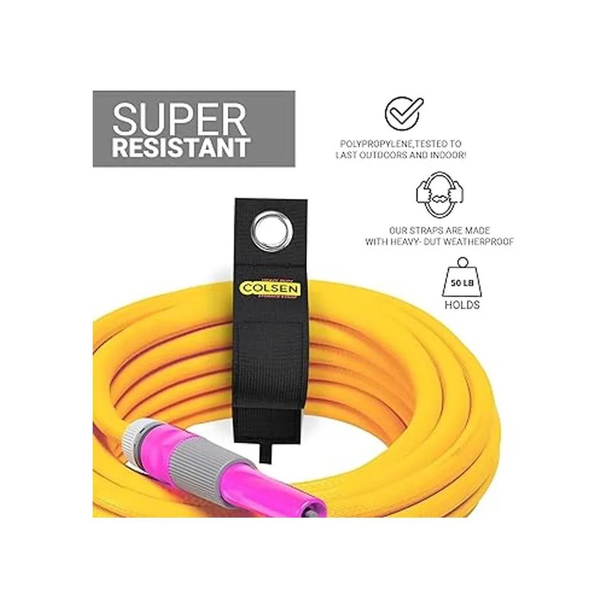 COLSEN Correas de almacenamiento resistentes 20 pulgadas_4