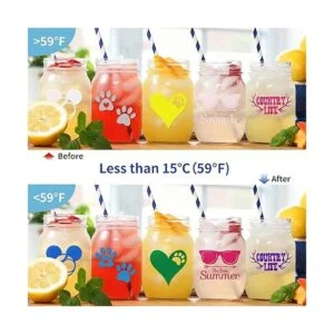 HTVRONT Vinilo adhesivo permanente que cambia de color_3