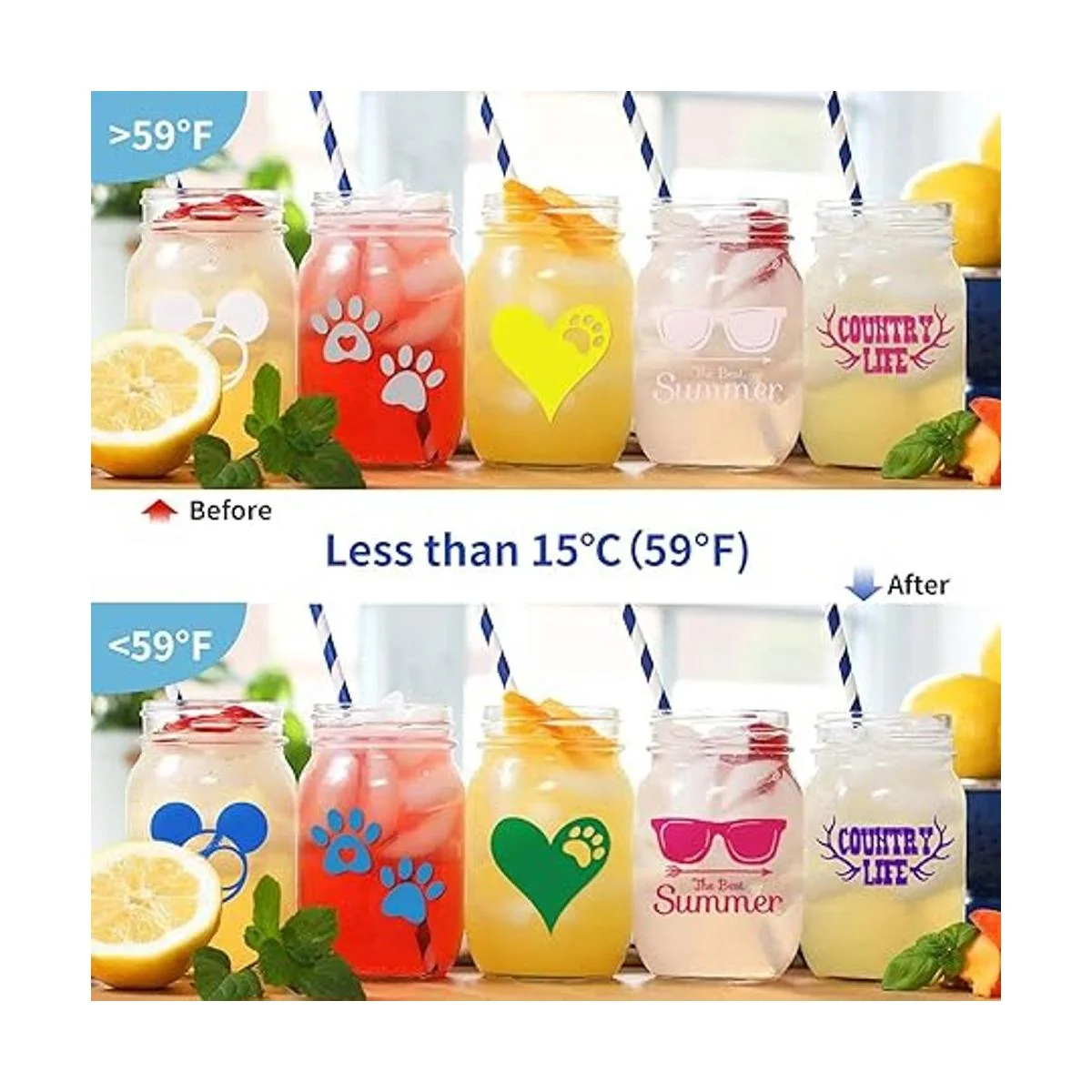 HTVRONT Vinilo adhesivo permanente que cambia de color_3