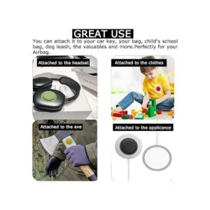 Funda adhesiva compatible con Apple AirTag de silicona_6