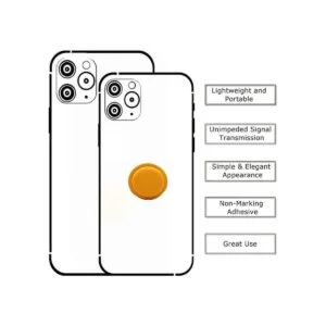 Funda adhesiva compatible con Apple AirTag de silicona_2