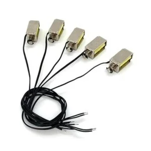 5 piezas CC 12 V 0.157 in de carrera mini tipo empuje y_3