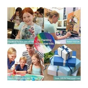 LETEYO Kit de pintura por números para adultos pintura al_6
