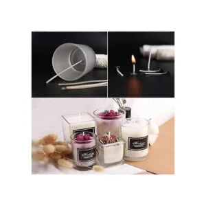 Juego de herramientas para vela 2 rollos de mecha de vela_4