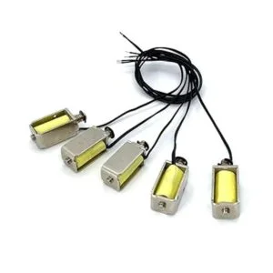 5 piezas CC 12 V 0.157 in de carrera mini tipo empuje y_4