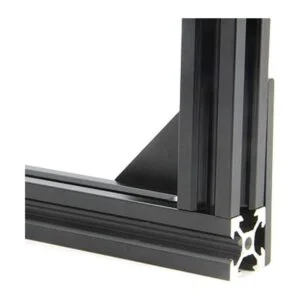 Zeberoxyz 4 unidskit negro forma de L placa de soporte de_6