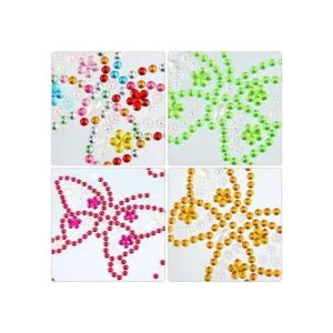 40 pegatinas de mariposa con diamantes de imitación_2