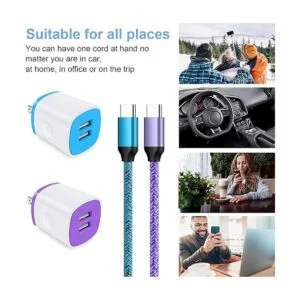 Cargador rápido tipo C cable de carga rápida cable de_7